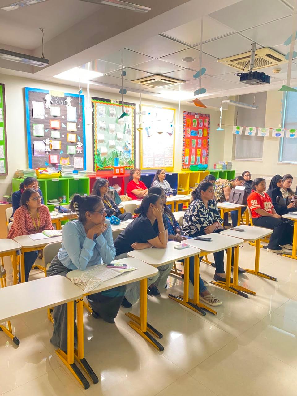 Educators taking part in the MBIS primary teacher enrichment session