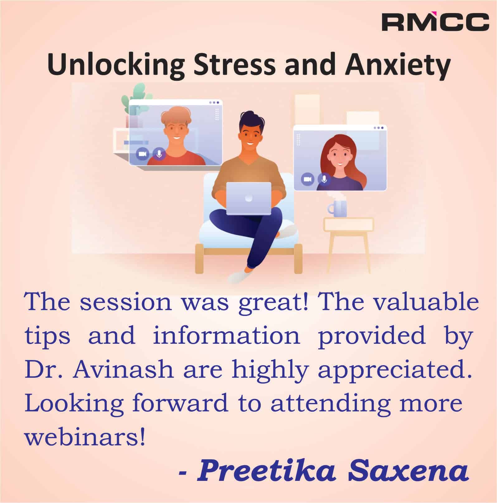 Webinar on Stress and Anxiety