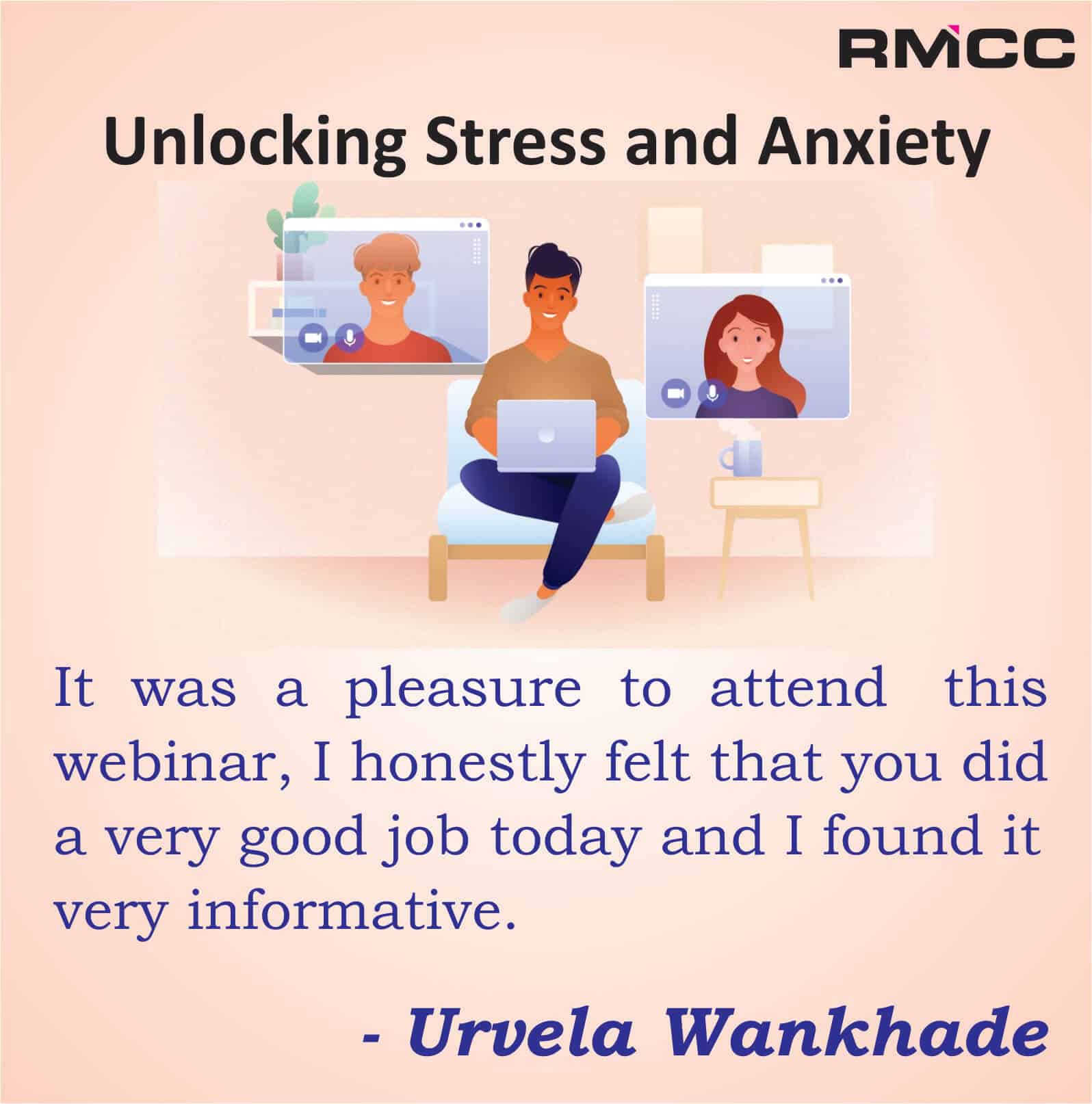 Stress and Anxiety Webinar Testimonial